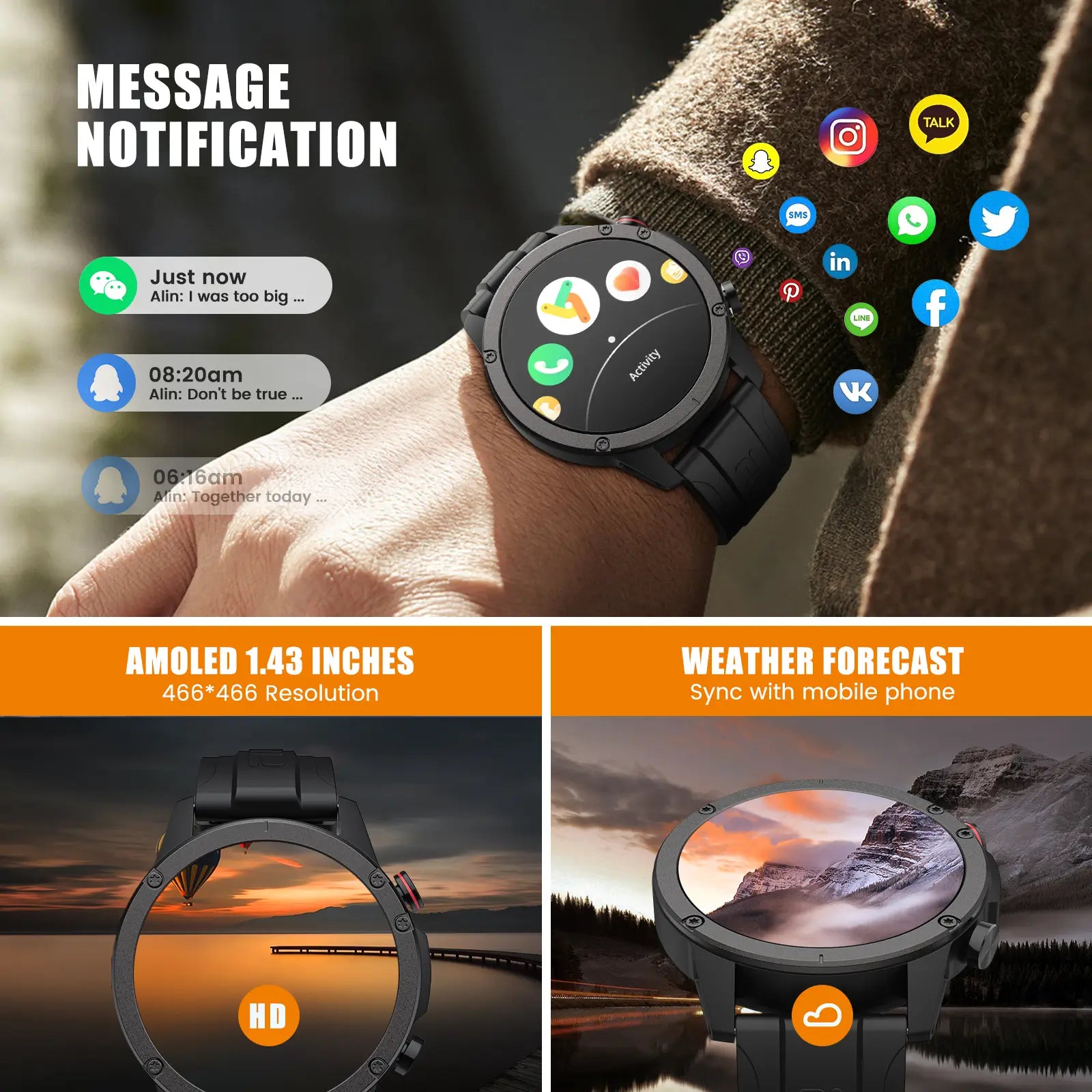 FILA Quest Smart Watch featuring smart bracelet, FILA Apex and Pulse watch, cool smart pro watch design0