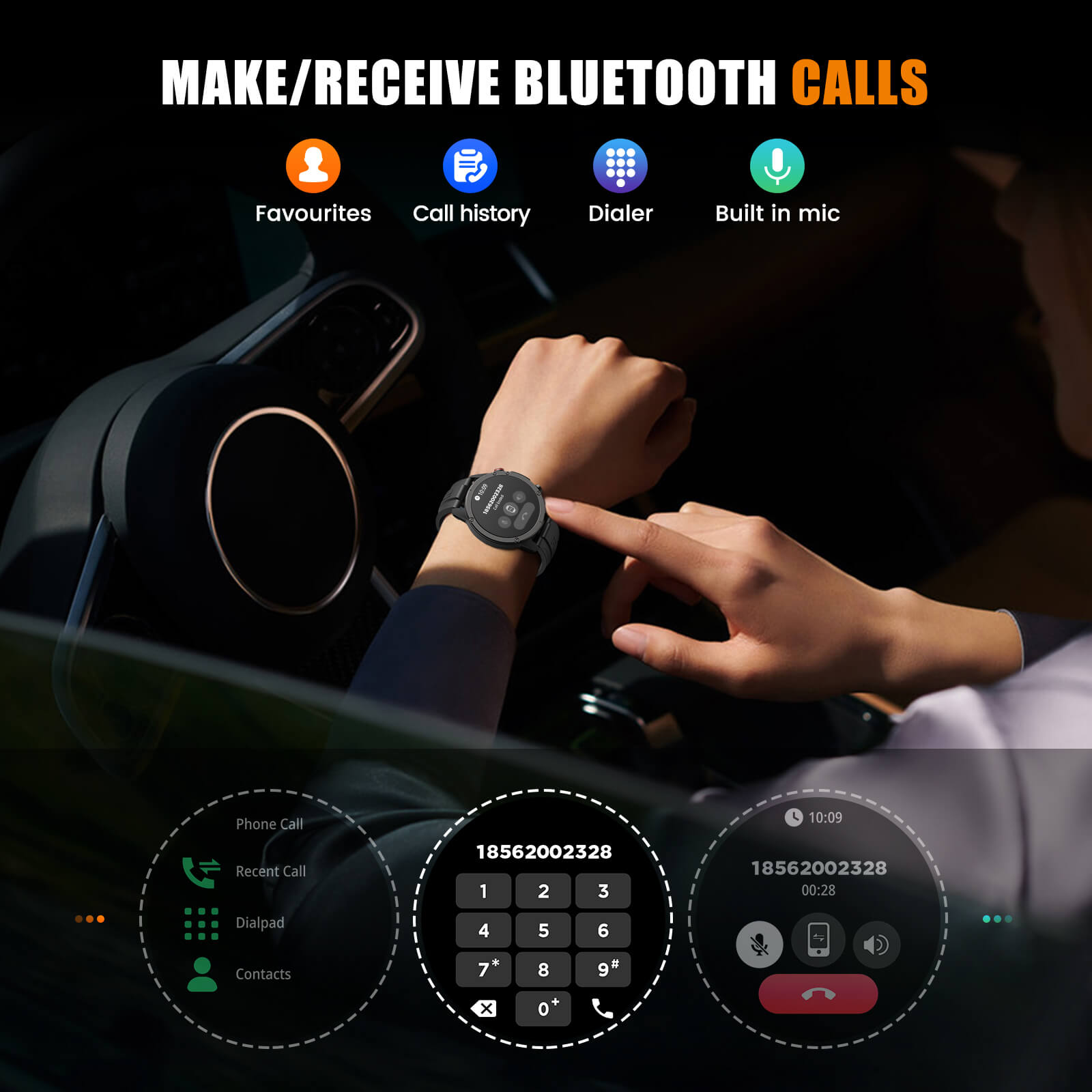 FILA Quest Smart Watch featuring smart bracelet, FILA Apex and Pulse watch, cool smart pro watch design5
